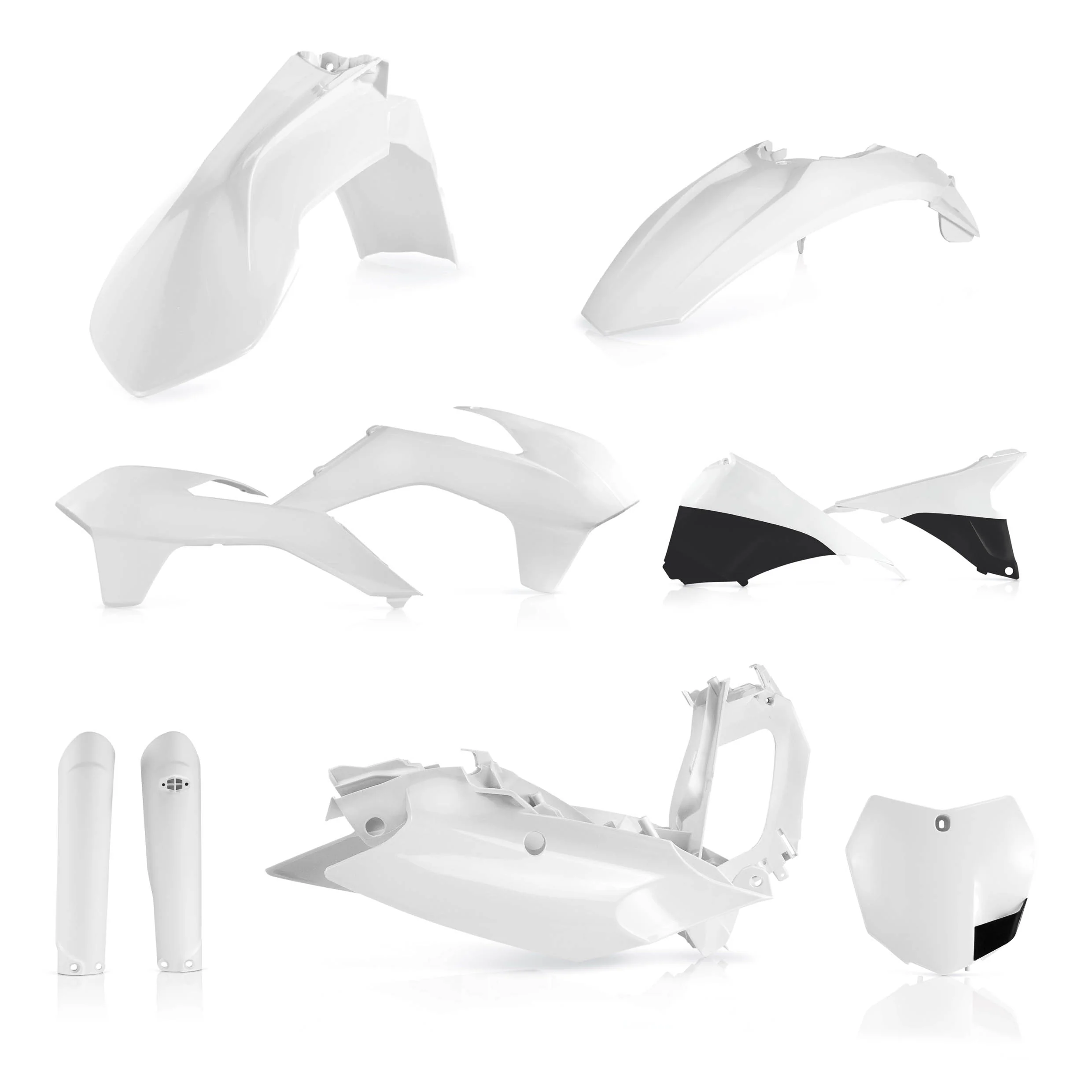Acerbis KTM Plastic Kit SX SXF - White - Image 7