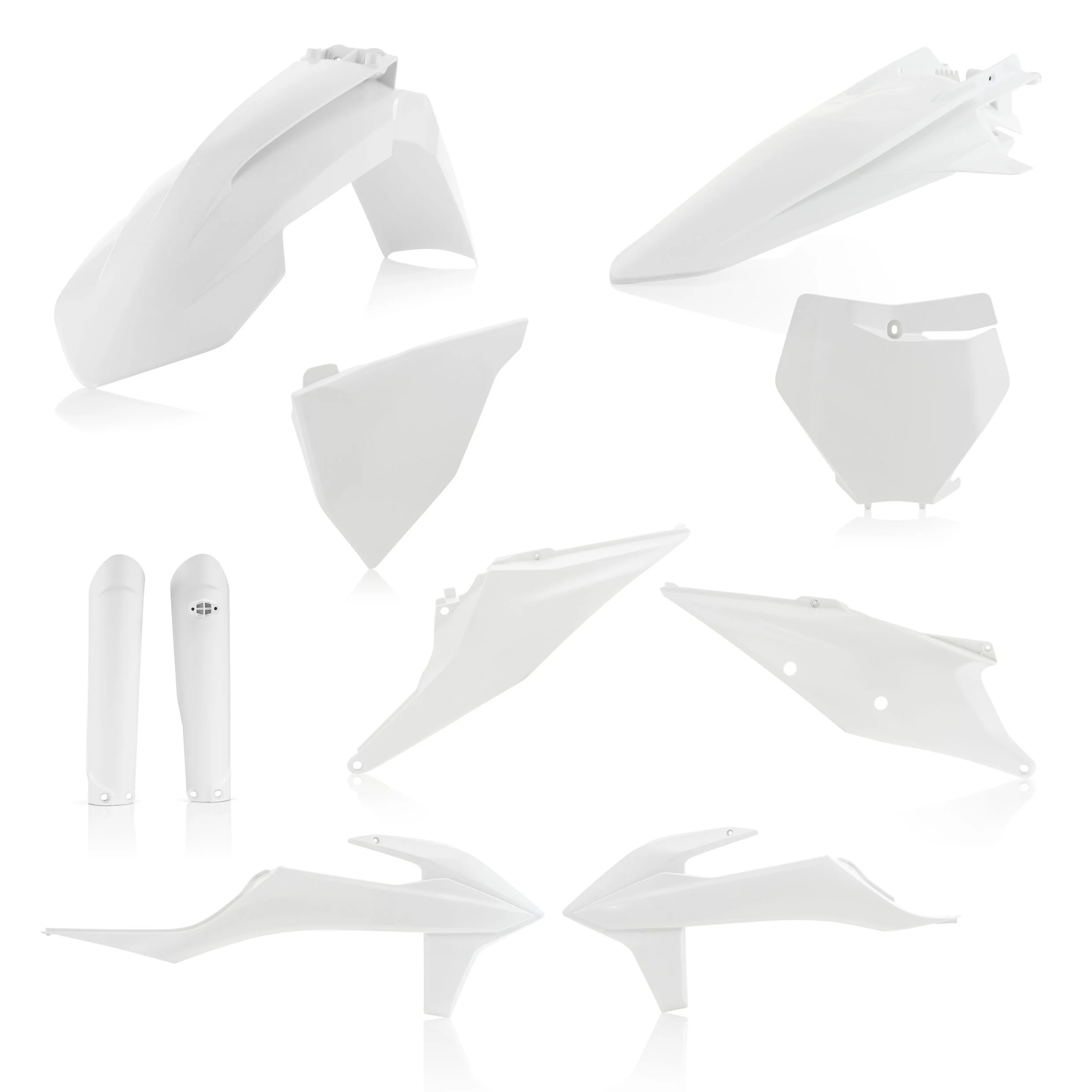 Acerbis KTM Plastic Kit SX SXF - White - Image 8