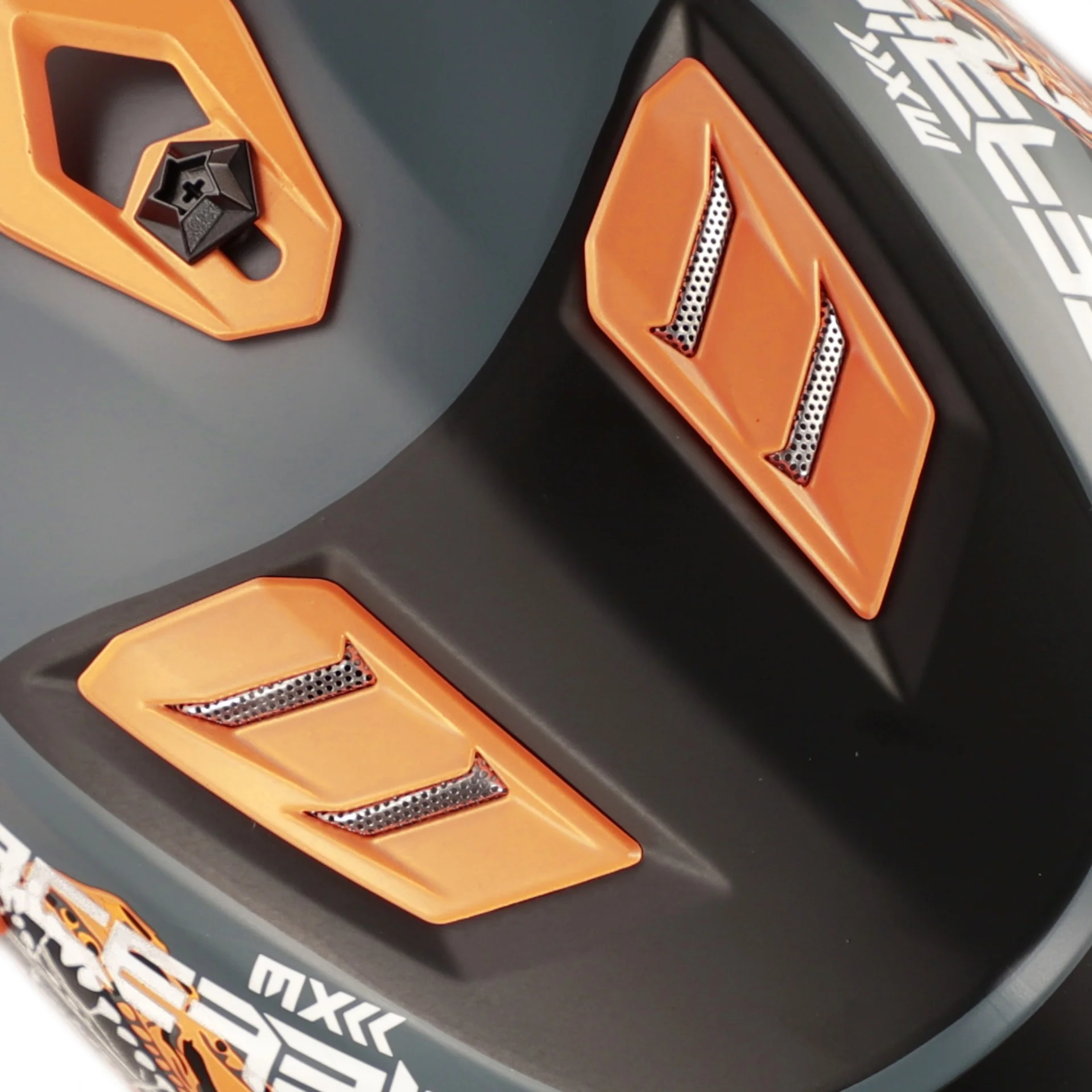 Acerbis Profile Kids Motocross Helmet - Nero Arancio - Image 9