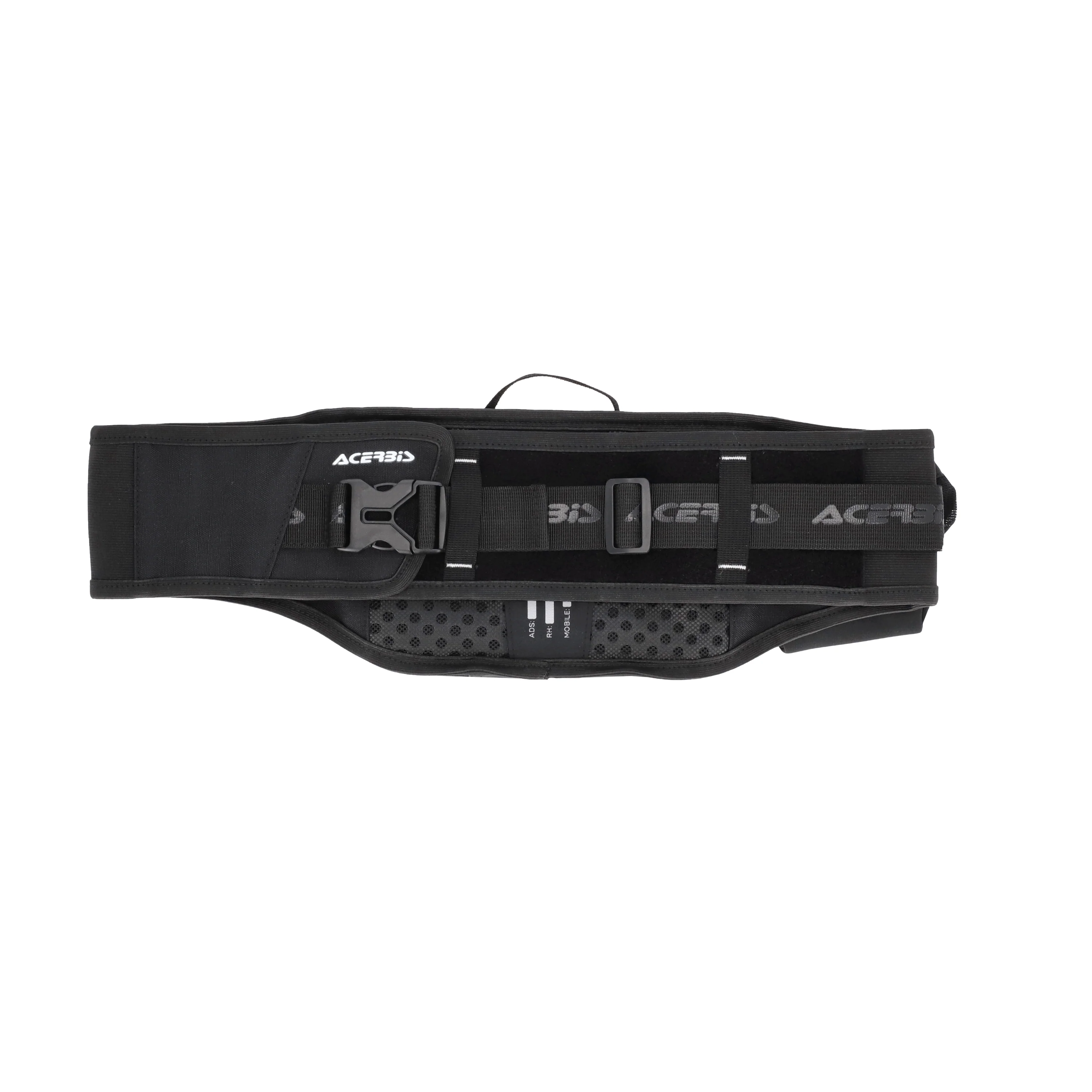 Acerbis RAM Waist pack Bum Bag 2L Black White - Image 3