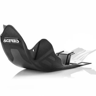 Acerbis Suzuki Skid Plate - Black White