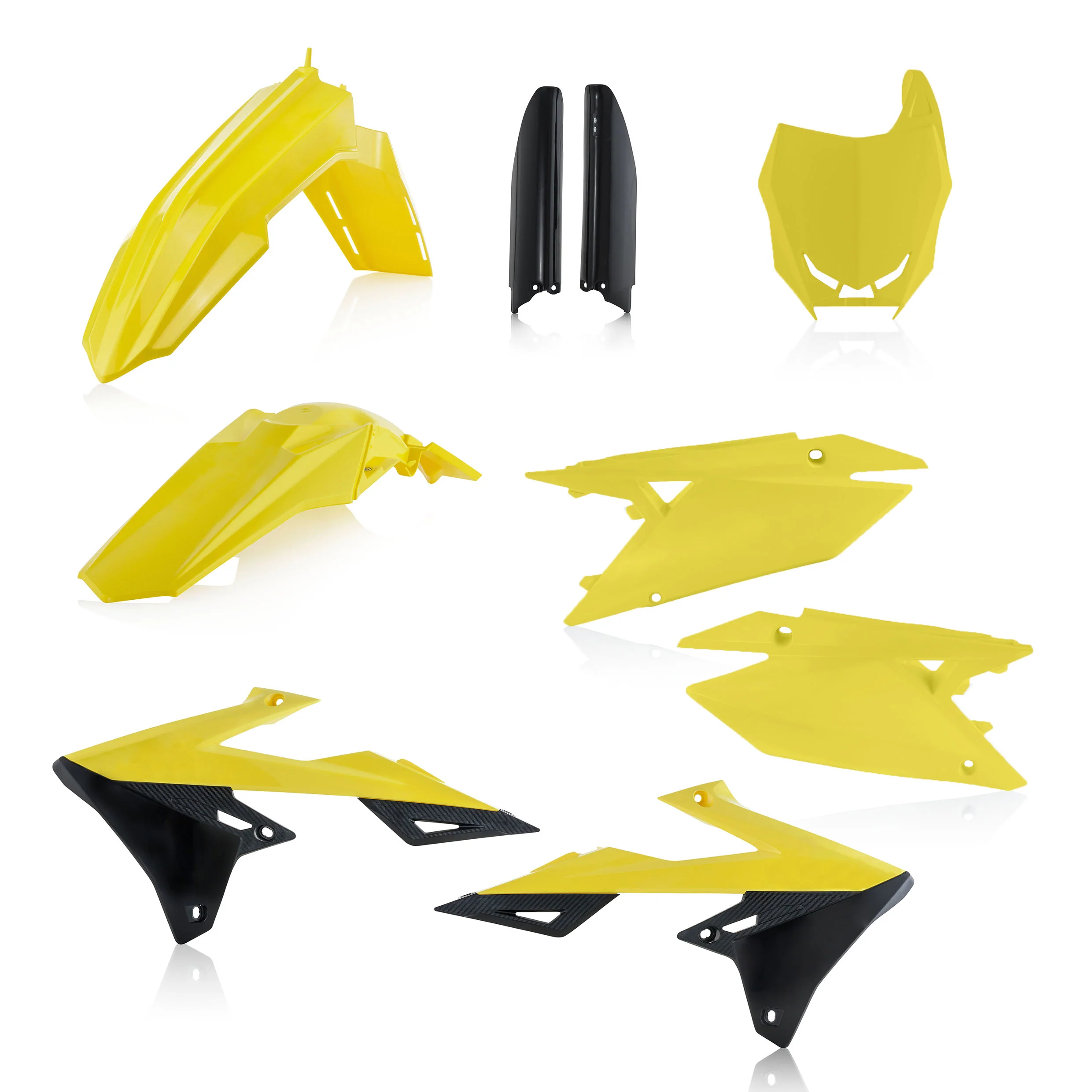 Acerbis Suzuki Plastics Kit RM RMZ - OEM - Image 10
