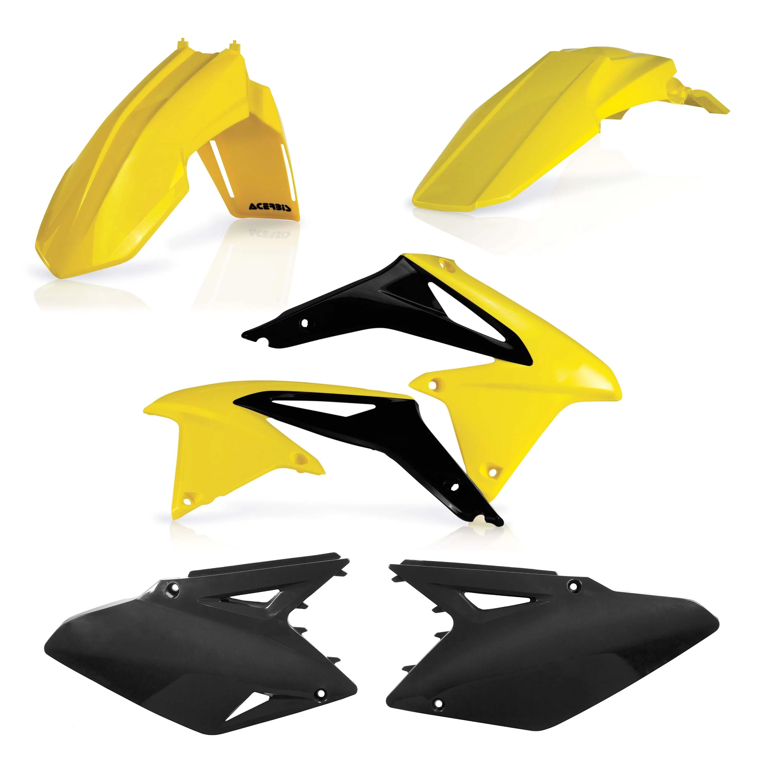 Acerbis Suzuki Plastics Kit RM RMZ - OEM - Image 11