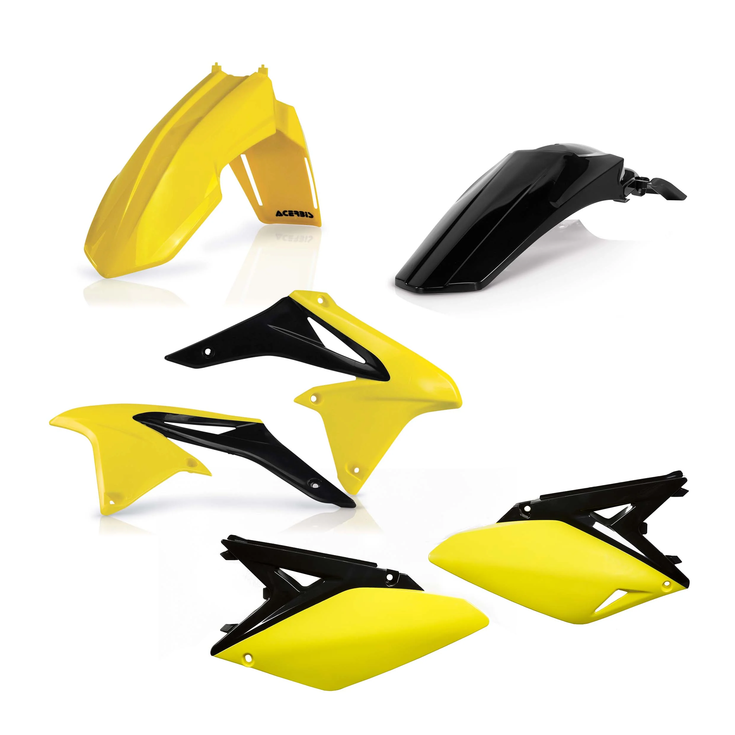Acerbis Suzuki Plastics Kit RM RMZ - OEM - Image 6
