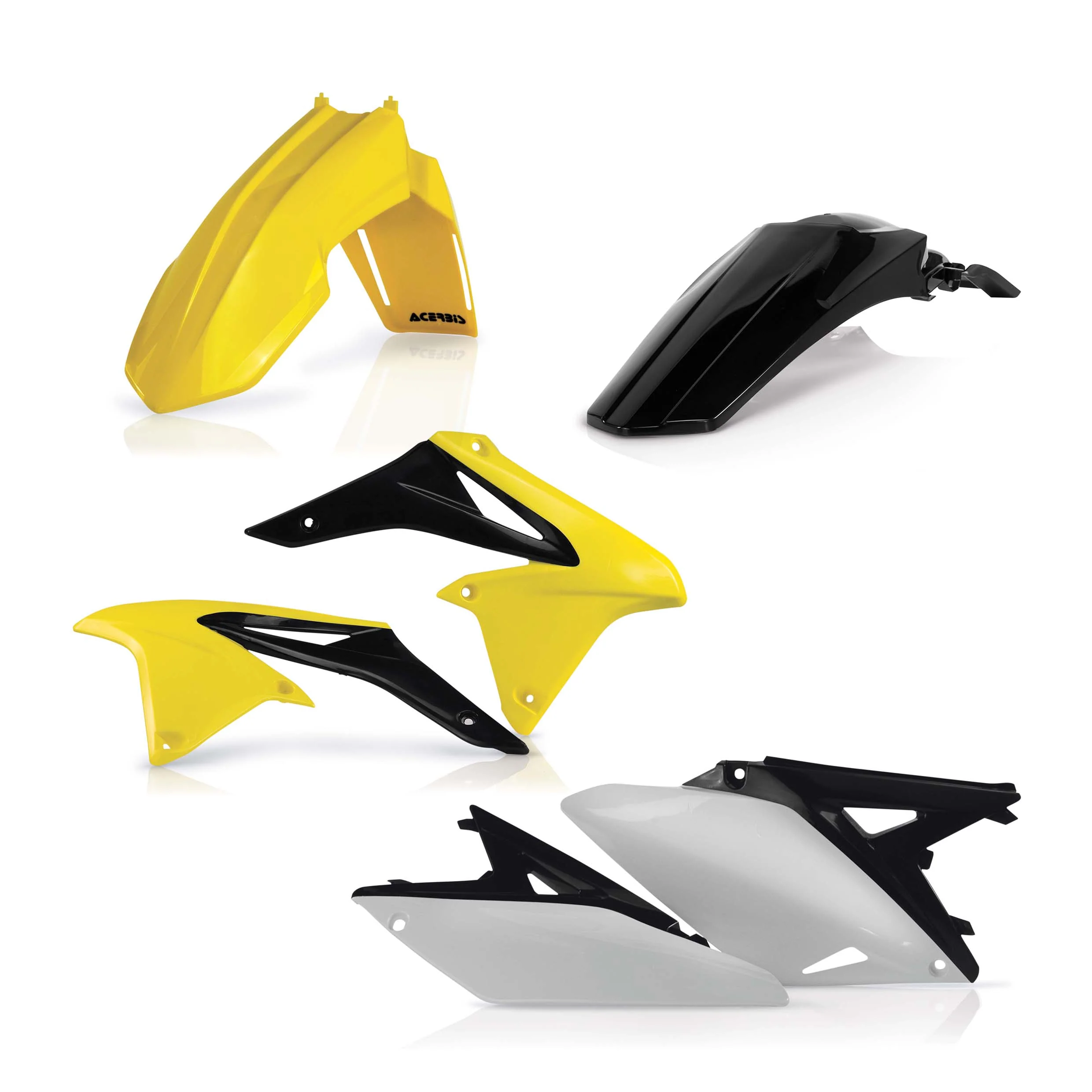 Acerbis Suzuki Plastics Kit RM RMZ - OEM - Image 7
