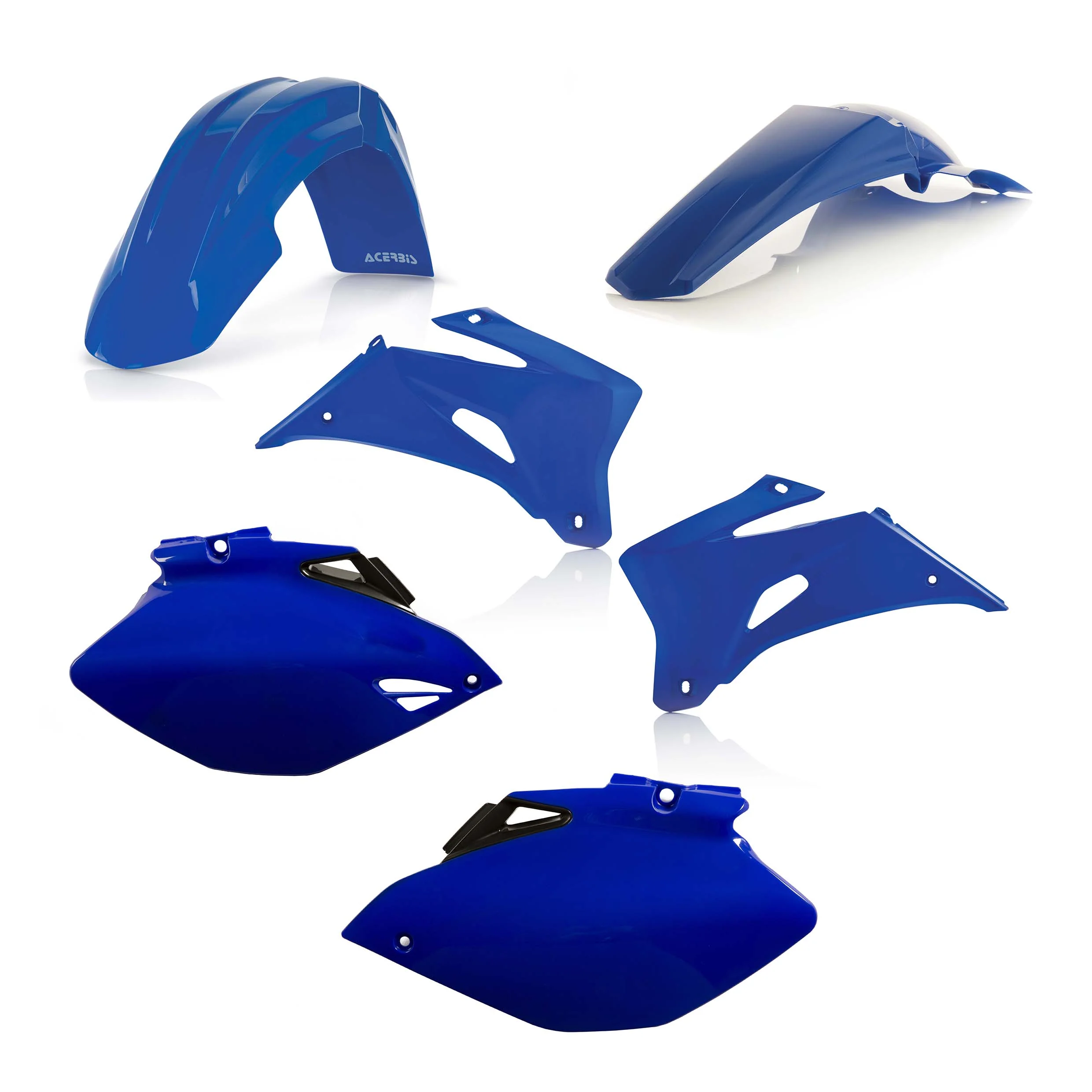 Acerbis Yamaha Plastics Kit YZ YZF - Blue - Image 4