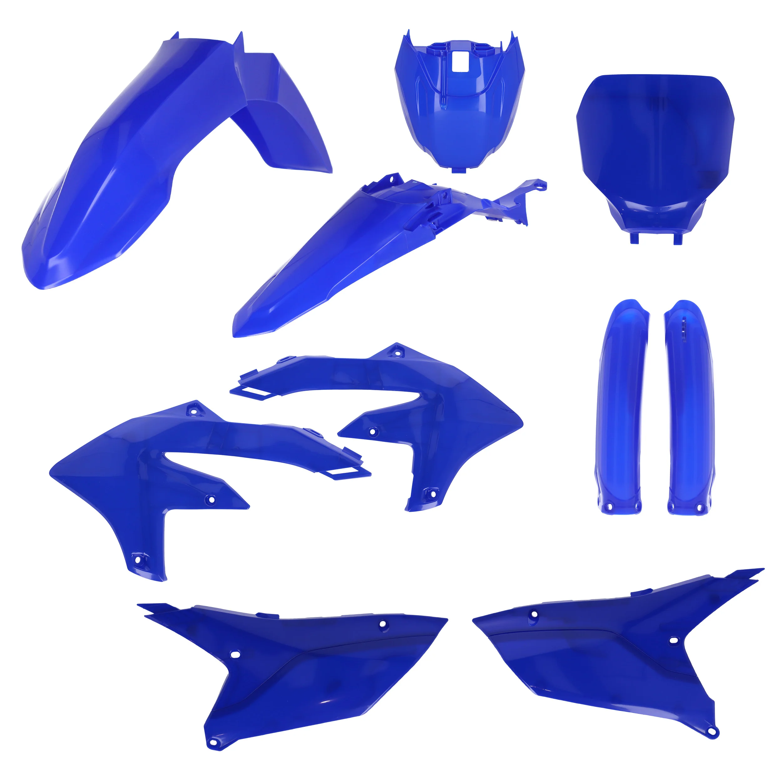 Acerbis Yamaha Plastics Kit YZ YZF - Blue - Image 7