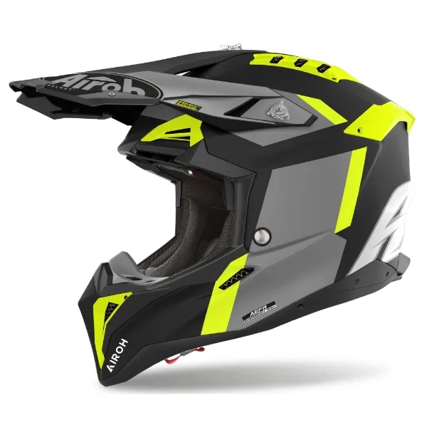 Airoh Aviator 3 Helmet Glory Yellow Matt - Image 2