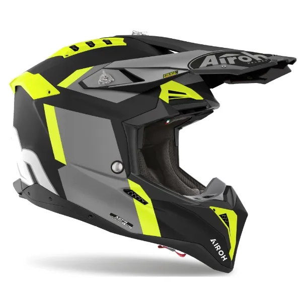 Airoh Aviator 3 Helmet Glory Yellow Matt - Image 4