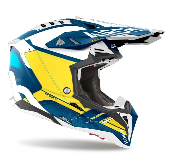 Airoh Aviator 3 Saber Blue Matt - Image 4