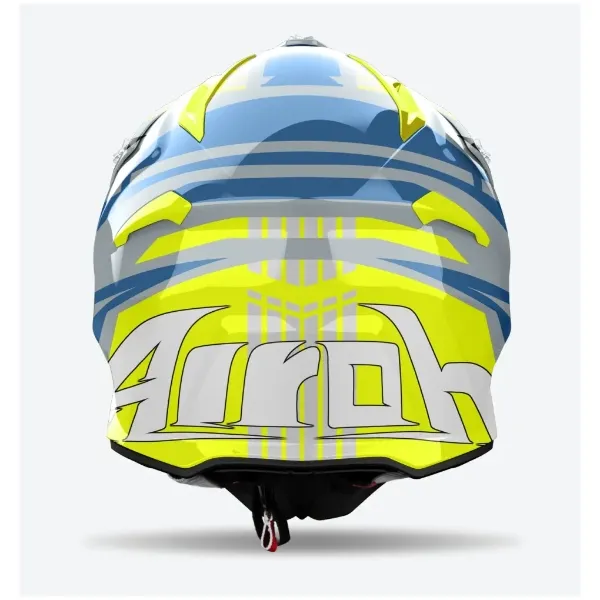 Airoh Aviator Ace 2 Proud Yellow Gloss Helmet - Image 3