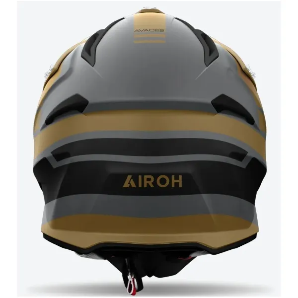 Airoh Aviator Ace 2 Sake Gold Matt Helmet - Image 3