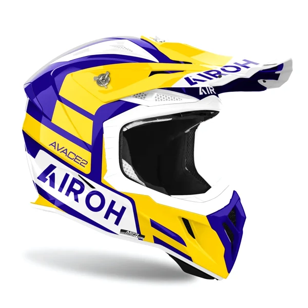 Airoh Aviator Ace 2 Sake Yellow Gloss Helmet - Image 4