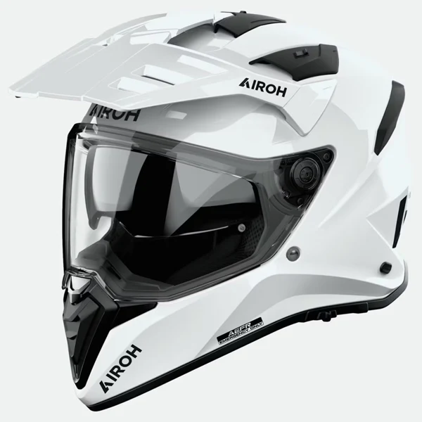 Airoh Bandit White Gloss Adventure Helmet - Image 4