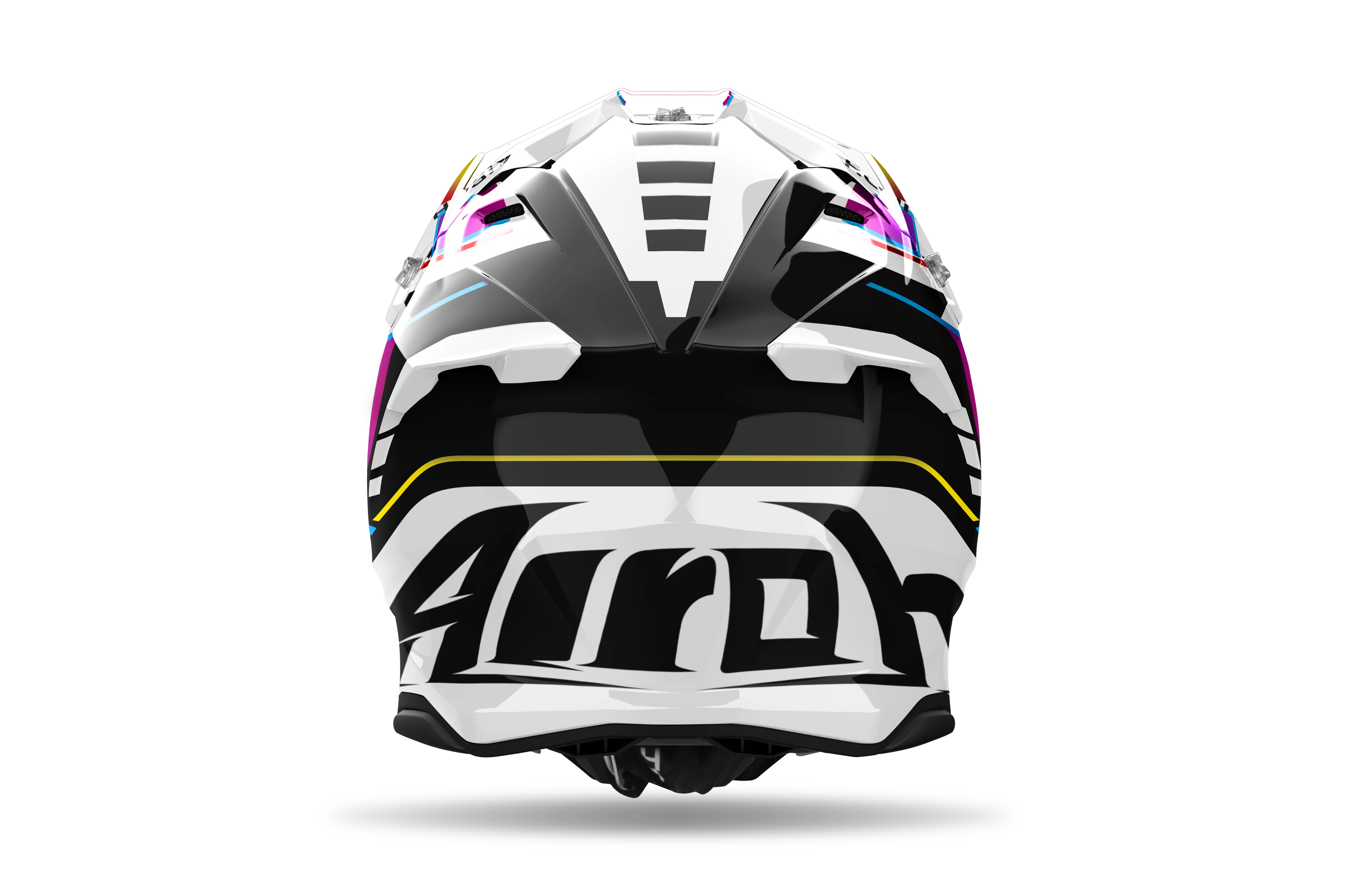 Airoh Twist 3 Rainbow Gloss Motocross Helmet - Image 5