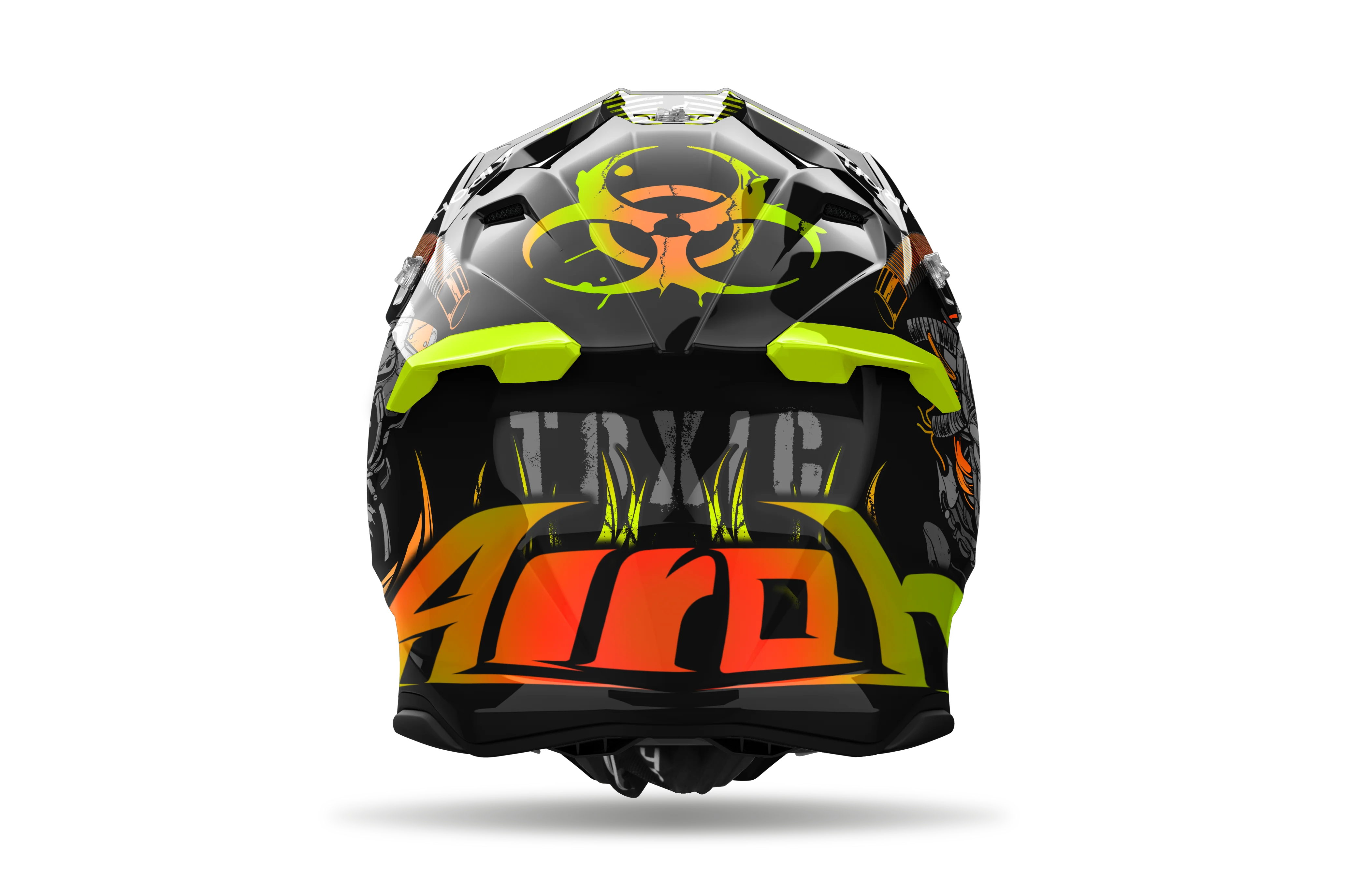 Airoh Twist 3 Toxic Gloss Motocross Helmet - Image 5