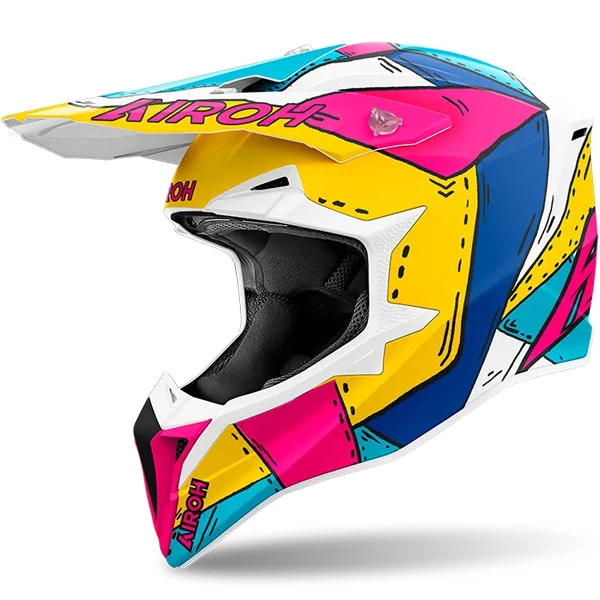 Airoh Wraaap Paint Matt MX Helmet - Image 3