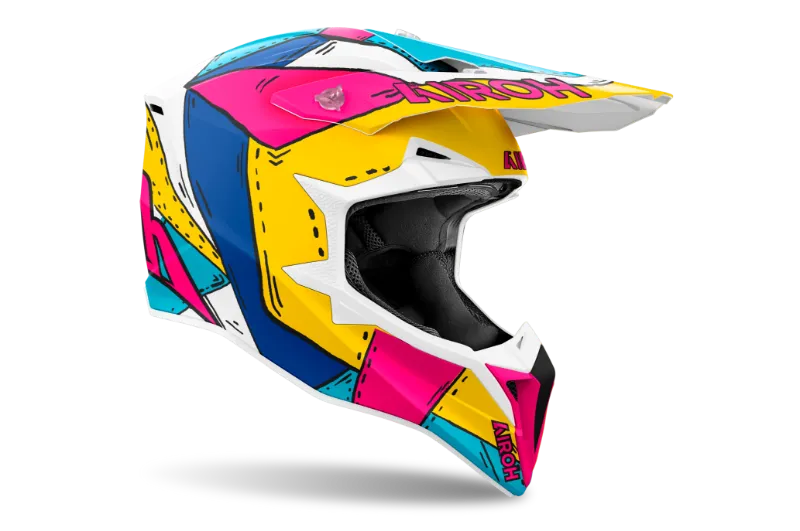 Airoh Wraaap Paint Matt MX Helmet - Image 4