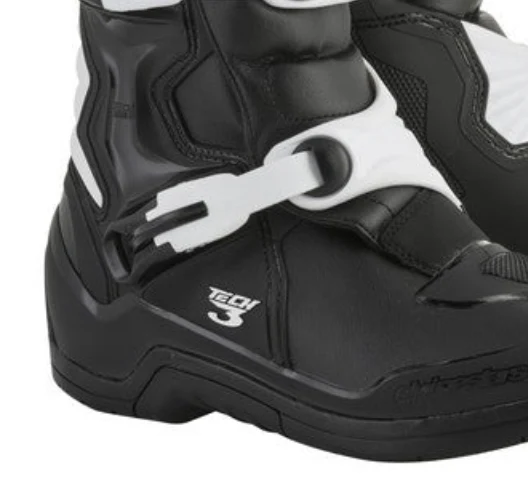 Alpinestar Tech 3 Motocross Boots Black White - Image 4