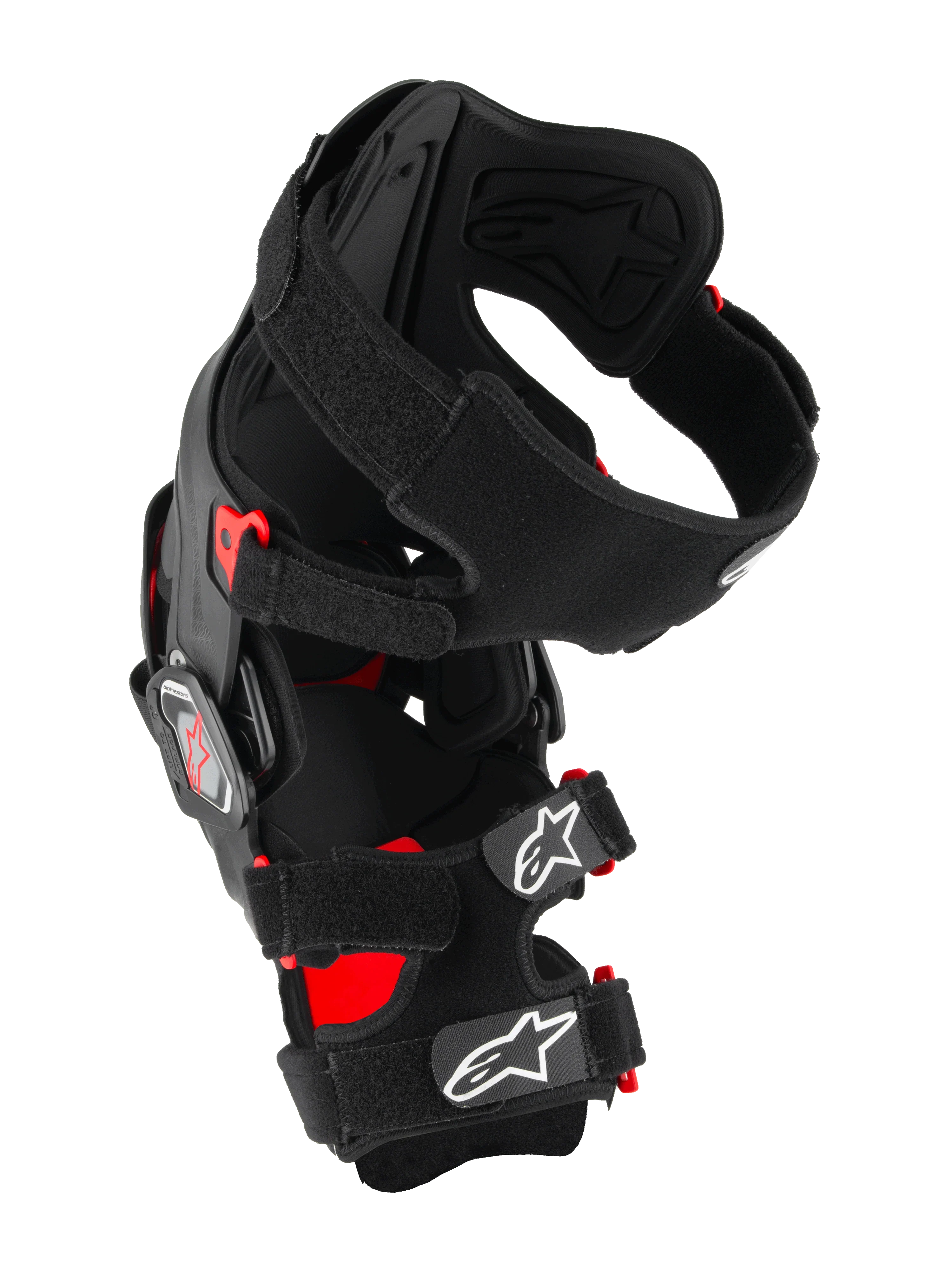 Alpinestars RK7 Plasma Knee Braces Black Red - Image 2