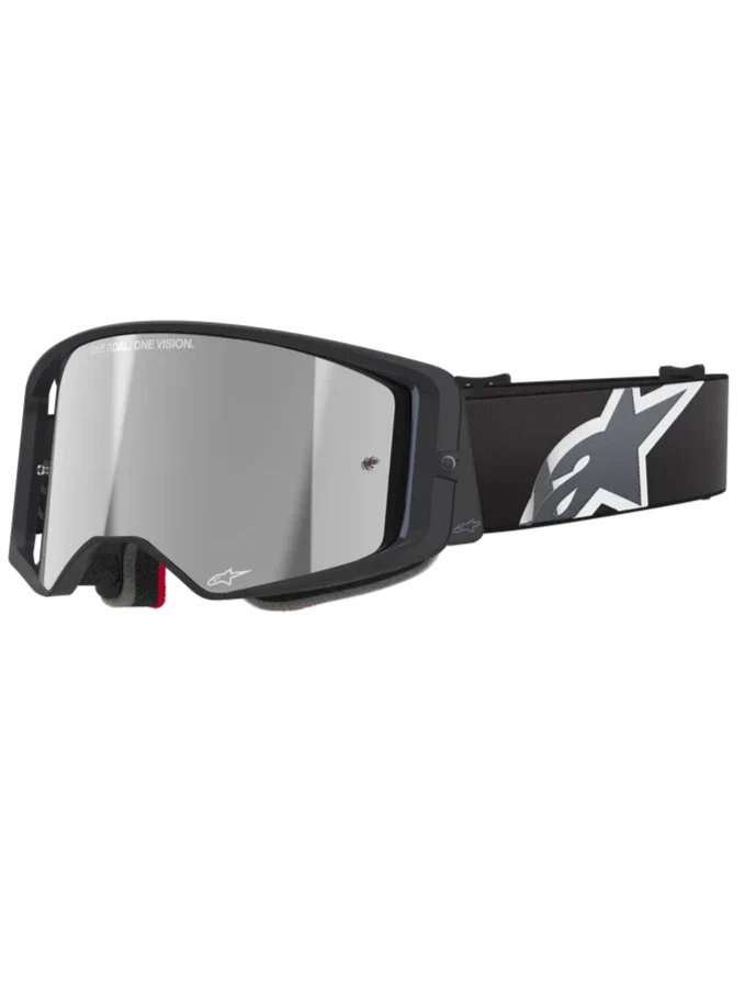 Alpinestars Supertech Corp Goggles Absolute Vision Black - Grey Mirror Lens - Image 3