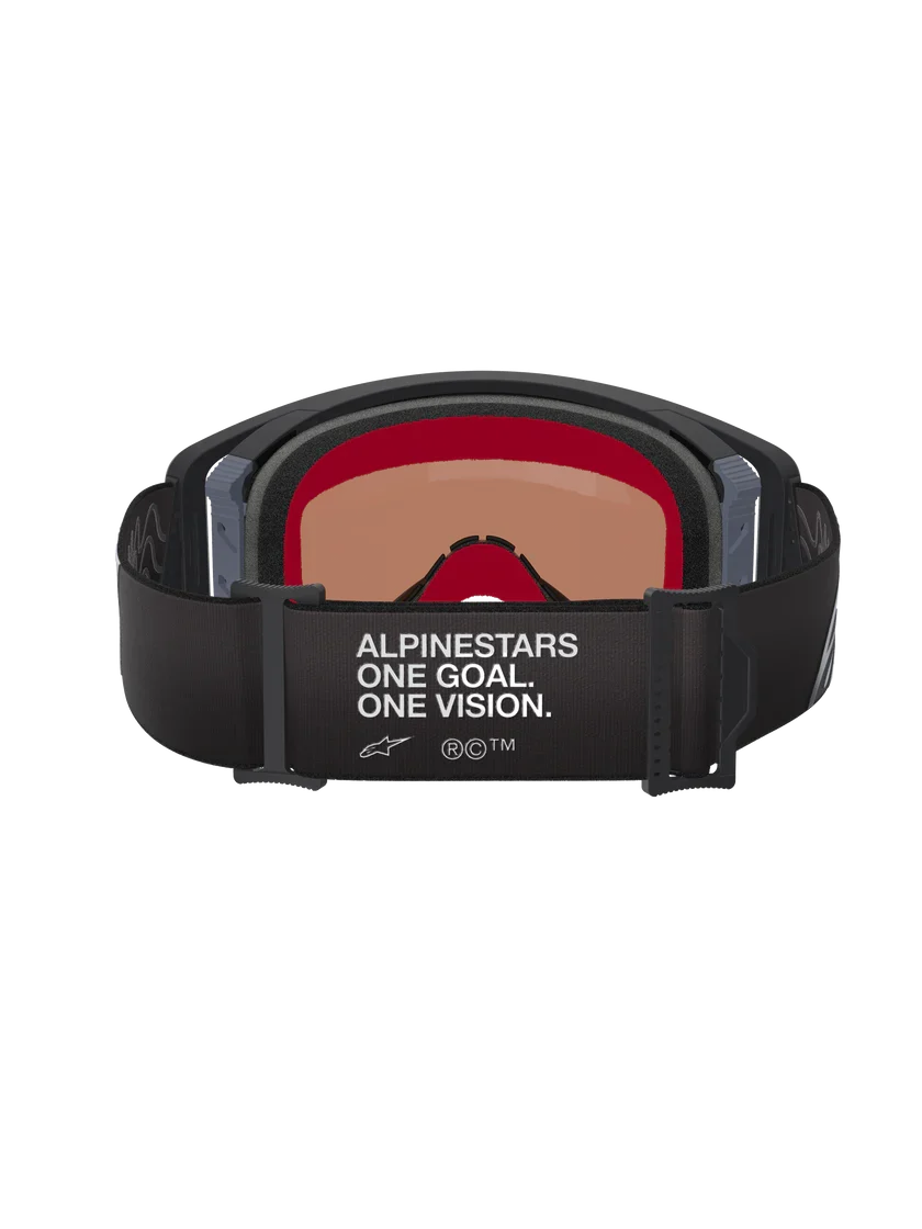 Alpinestars Supertech Corp Goggles Absolute Vision Black - Grey Mirror Lens - Image 4