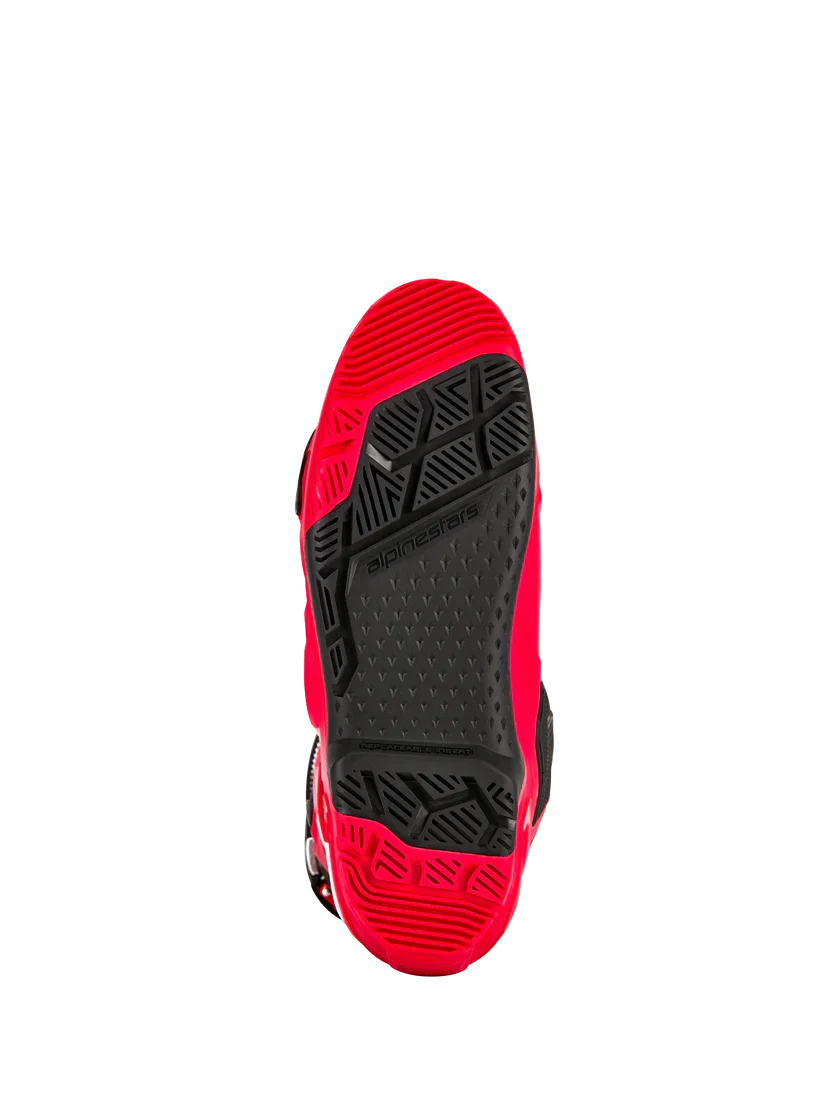 Alpinestars Tech 10 Enduro Boots Bright Red Black White - Image 5