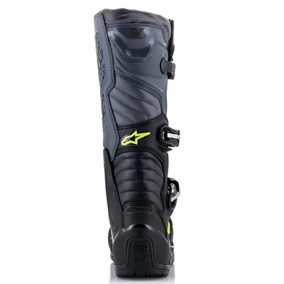 Alpinestars Tech 5 Motocross Boots Black Cool Grey Yellow Flo - Image 2