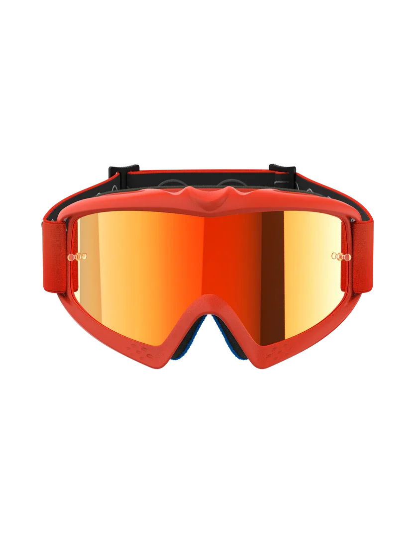 Alpinestars Vision Youth Corps Goggles Orange - Red Mirror Lens - Image 5