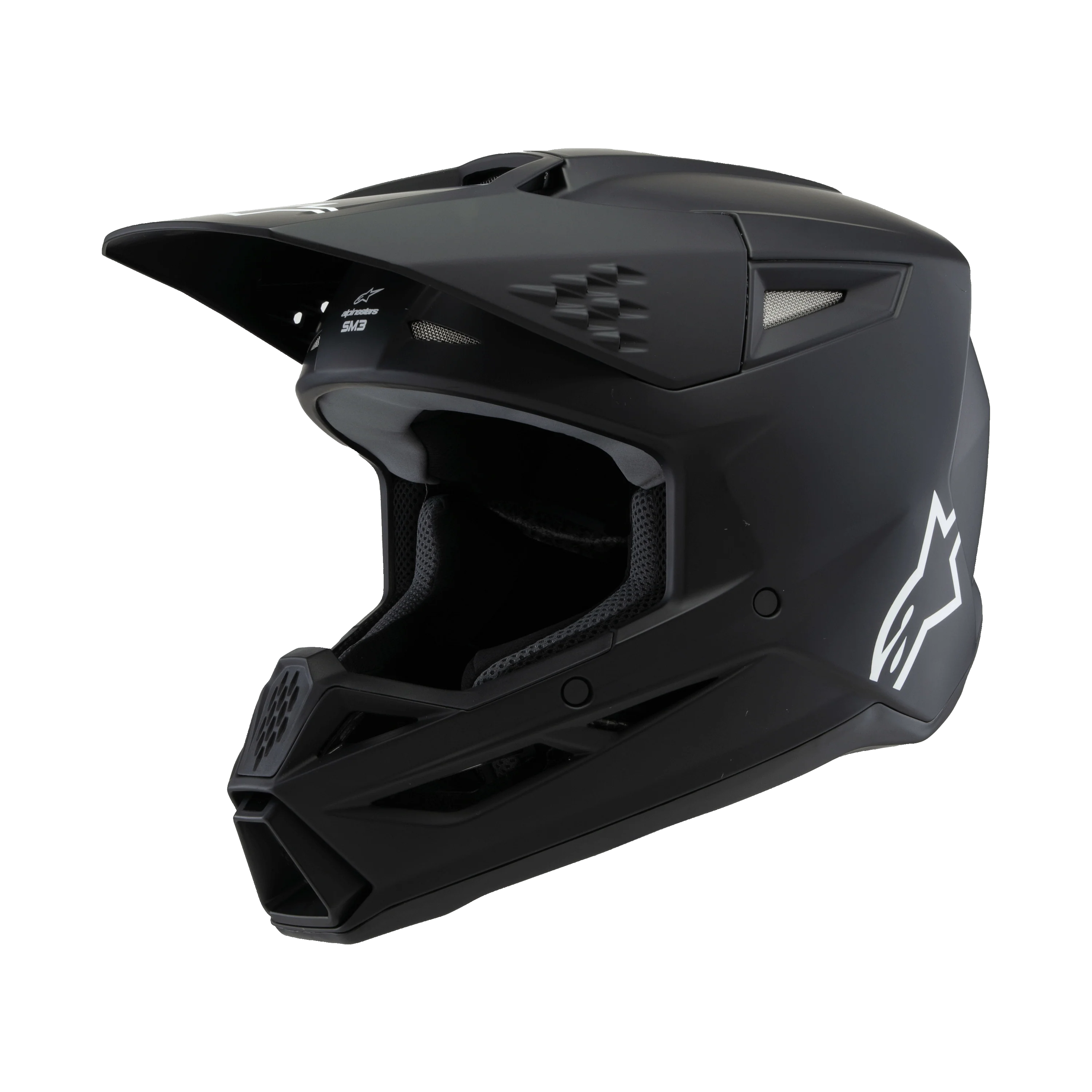 Alpinestars Youth Helmet SM3 Matte Black - Image 2