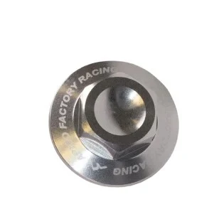 Apico Aluminium  Front Axle Nut - KTM Silver