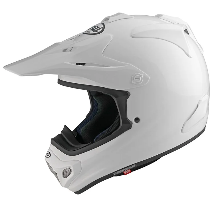 Arai Helmet MX-V Evo Gloss White - Image 2