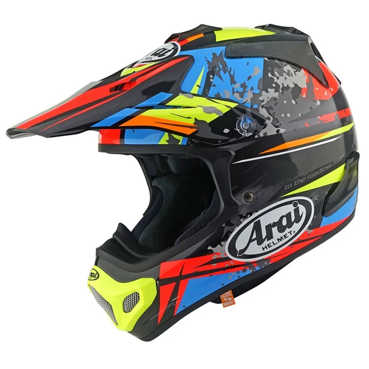 Arai Helmet MX-V Evo Track Black - Image 2