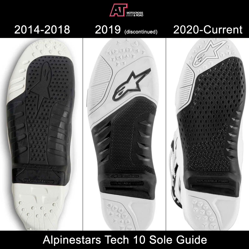 Alpinestars Tech 10 Outer Boot Sole Centre Inserts - Image 3
