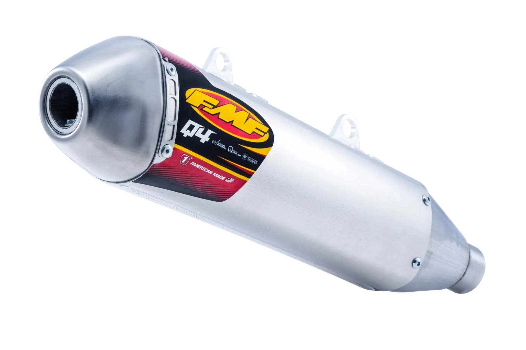 FMF Powercore Q4 Series Stainless Slip On Silencer - Honda CRF