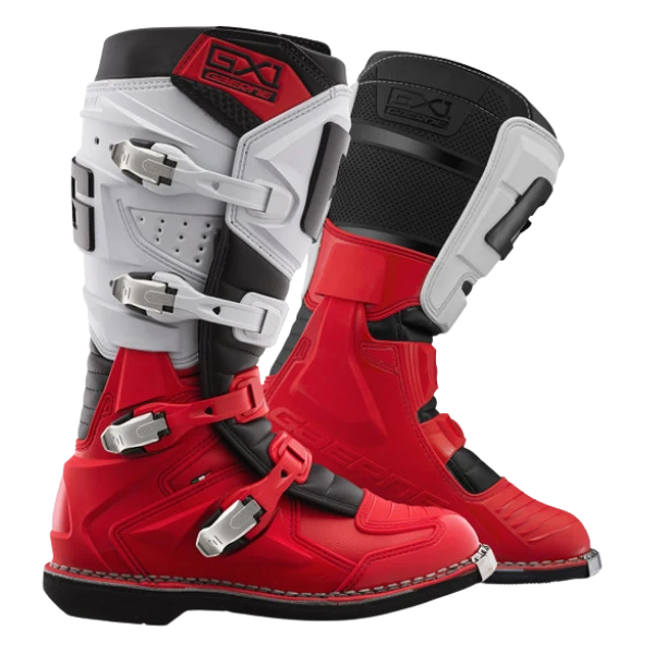 Gaerne GX1 Red White Motocross Boots