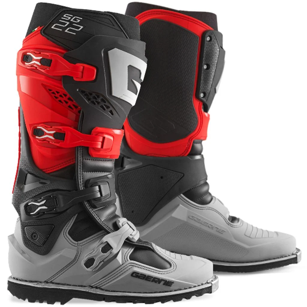 Gaerne SG22 Gore-Tex Enduro Ltd Editon Boot - Red Black Grey
