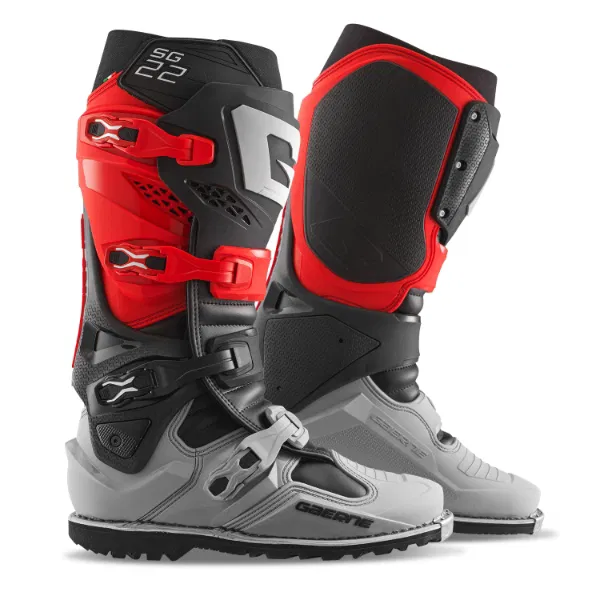 Gaerne SG22 Gore-Tex Enduro Ltd Editon Boot - Red Black Grey - Image 2