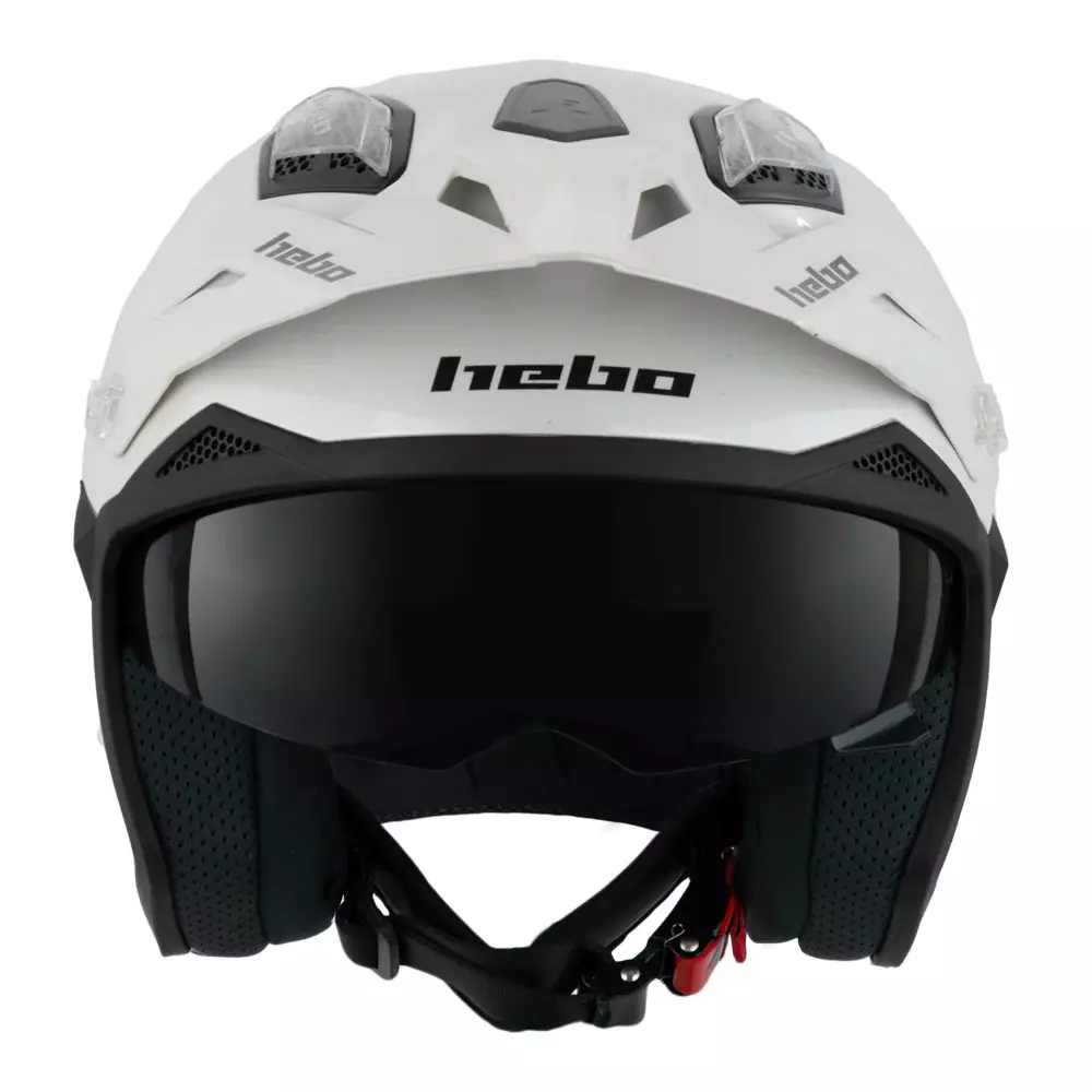 Hebo Helmet Zone 5 Monocolor White - Image 4