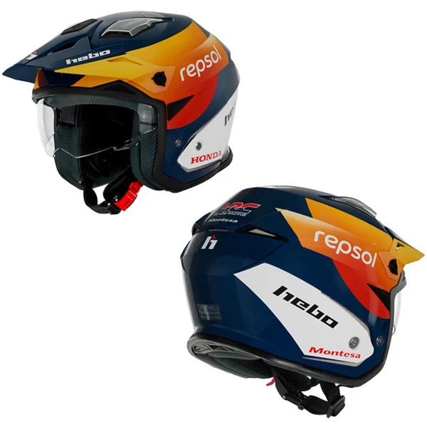 Hebo Helmet Zone 5 Montesa Team Blue - Image 3