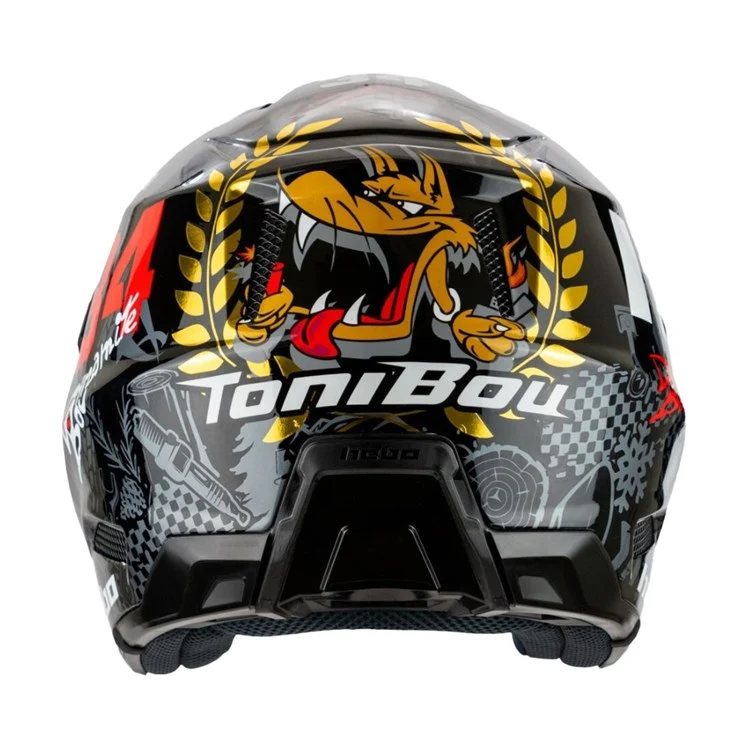 Hebo Helmet Zone 5 Pro Toni Bou 34 Black - Image 3