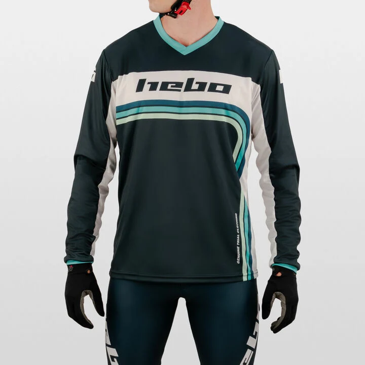 Hebo Shirt Pro Retro Green - Image 3