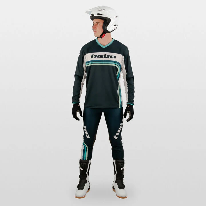 Hebo Shirt Pro Retro Green - Image 4