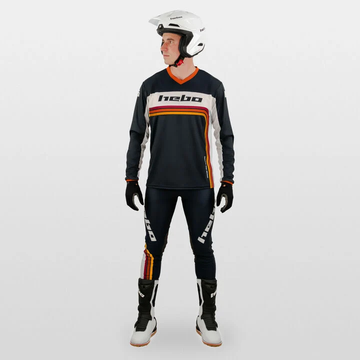 Hebo Shirt Pro Retro Red - Image 3