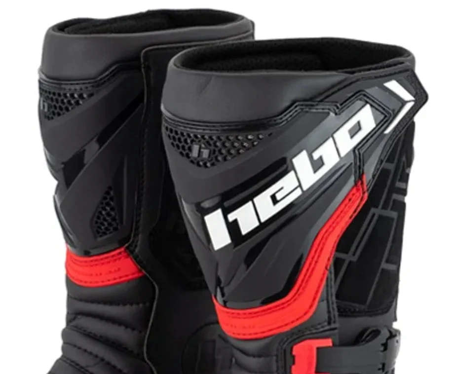 Hebo Tech 3.0 Micro Black Red Trials Boots - Image 2