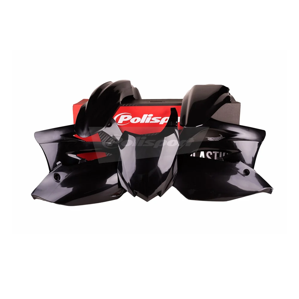 Polisport Kawasaki Plastic Kit Black - Image 3