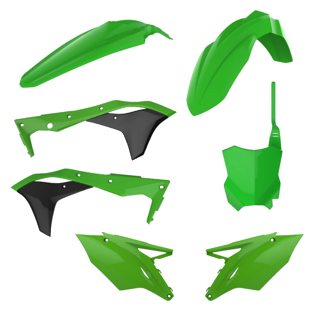 Polisport Kawasaki Plastic Kit OEM - Image 9
