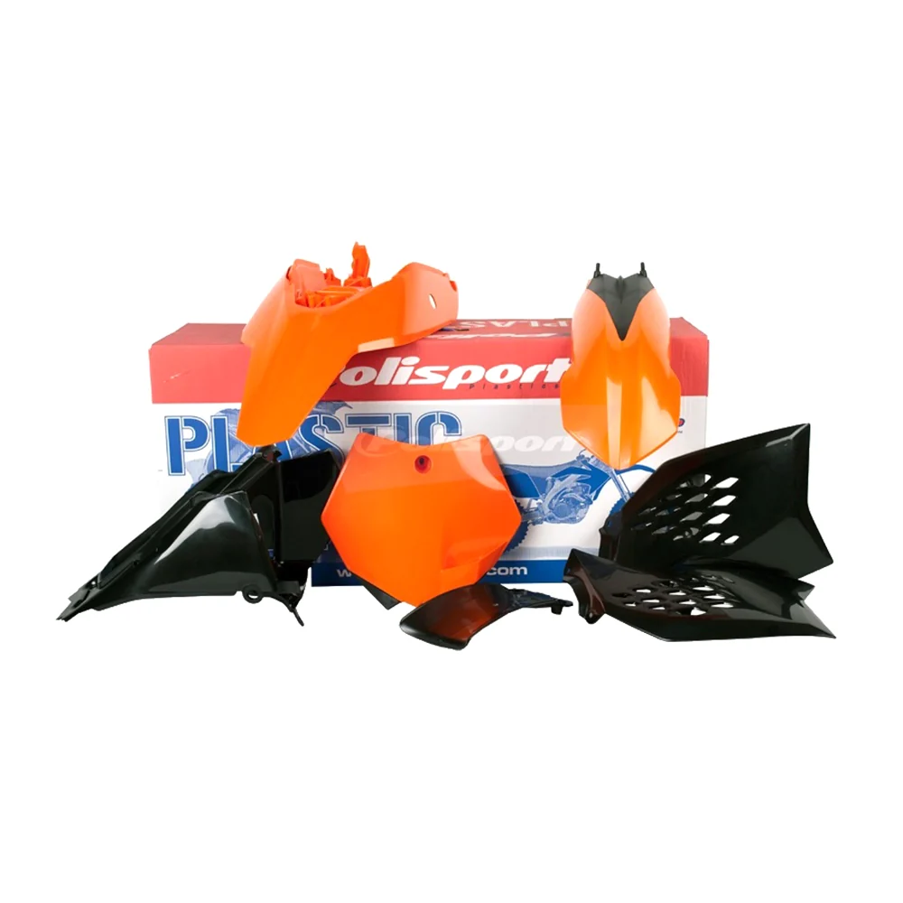 Polisport KTM Plastic Kit Orange Black - Image 7