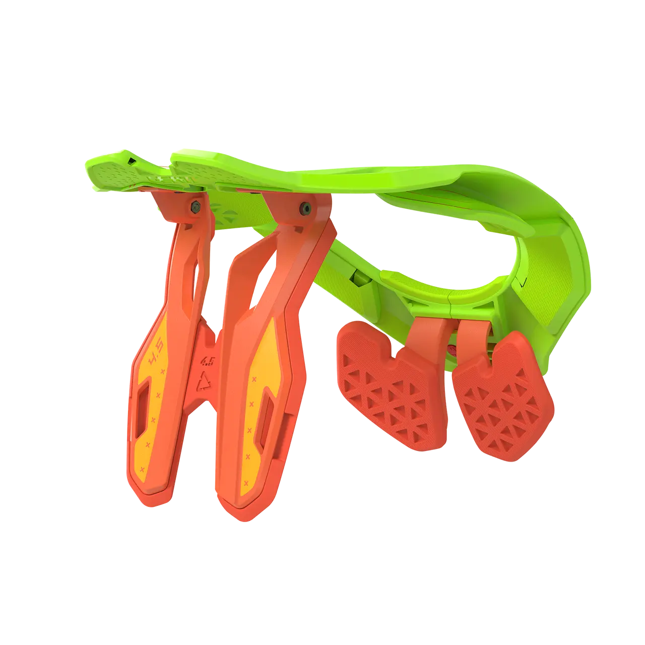 Leatt 4.5 Adult Neck Brace Citrus - Image 2