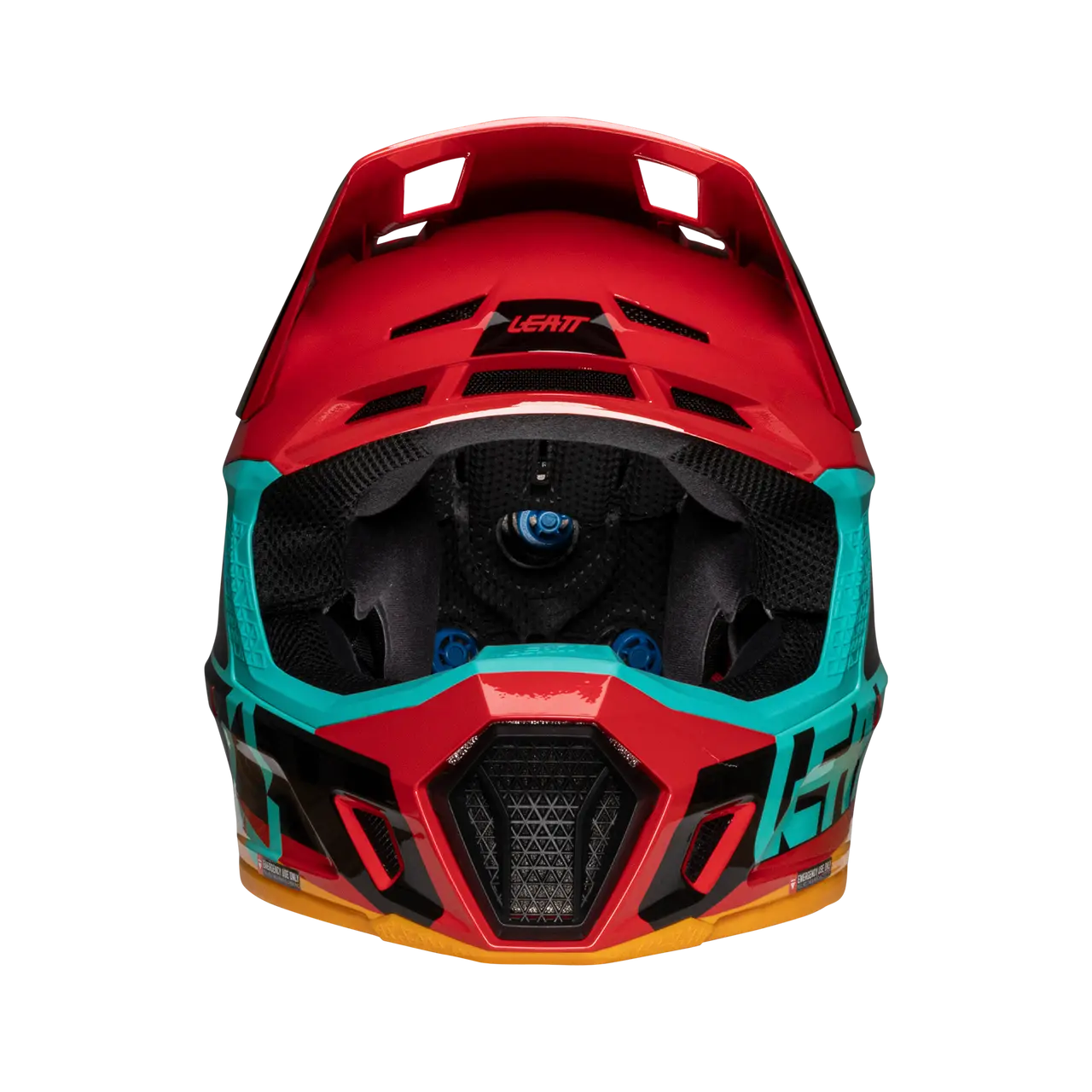 2025 Leatt 7.5 V25 Red Helmet with 4.5 Goggle - Image 6